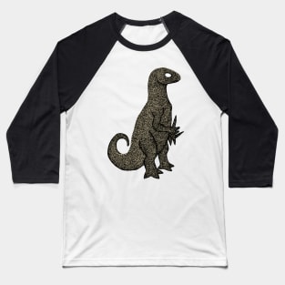 Iguanodon Baseball T-Shirt